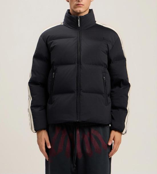 26SS 팜앤젤스 숏패딩 PMED057S26FAB002 100A BLACK TOFU - PALM ANGELS