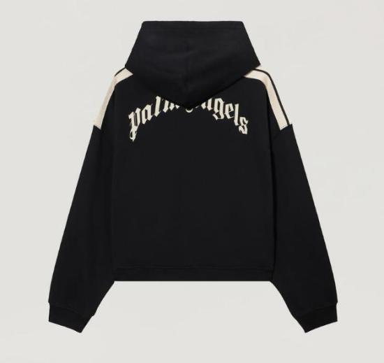 26SS 팜앤젤스 후드 티셔츠 PWBB076S26FLE001 100A BLACK TOFU - PALM ANGELS