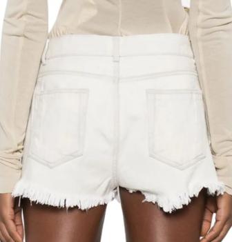 26SS 릭 오웬스 숏팬츠 RO01F6396DMW 51 MILK WASH - RICK OWENS