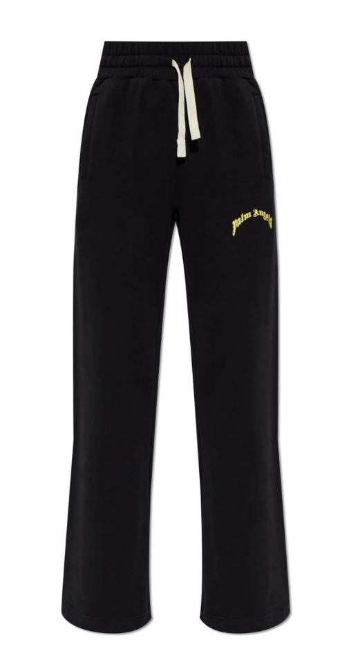 26SS 팜앤젤스 트레이닝/조거 팬츠 PWCH029S26FLE003 1018 BLACK YELLOW