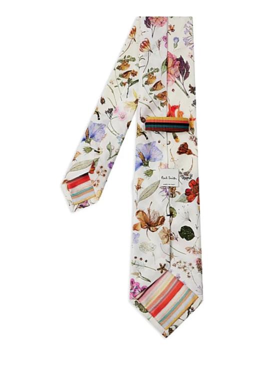 26SS 폴 스미스 넥타이 M1A0TIEU02901 WHITE - PAUL SMITH