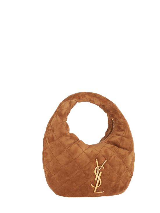 26SS 생로랑 이카리노 퀼티드 스웨이드 8516891U807 2916 CARAMEL - SAINT LAURENT