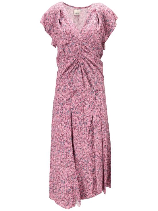 26SS 이자벨마랑 미디 스커트 JU0205FCD1J13I 40PK PINK - ISABEL MARANT