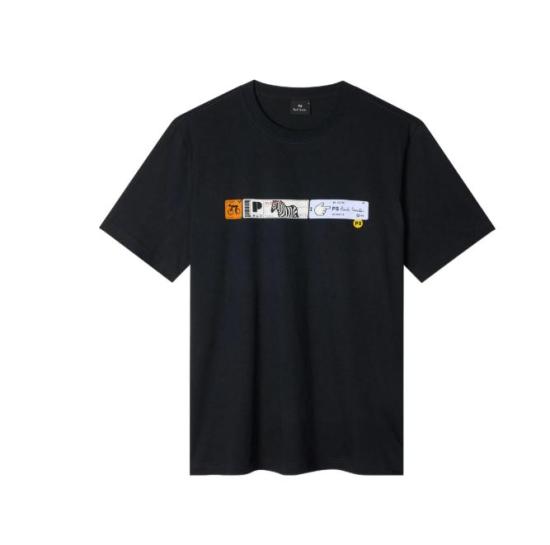 26SS 폴 스미스 지브라 패치 반팔 M2R011RVP5797 49 VERY DARK NAVY