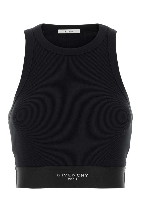 26FW 지방시 민소매 티셔츠 BW70FNR2Q3 001 Black