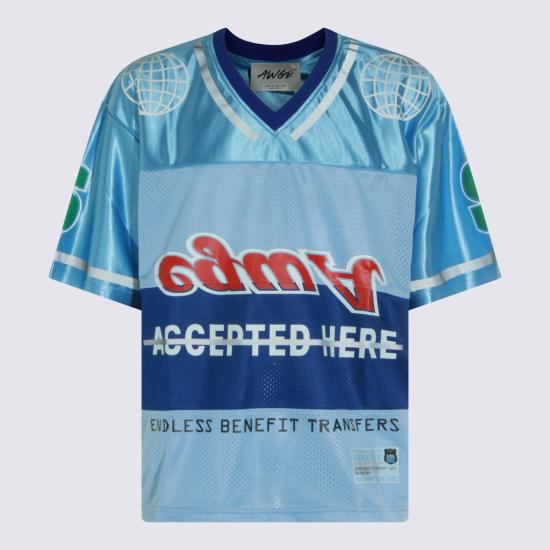 26SS AWGE 반팔 티셔츠 AS6SXH05BP T2218510 BABY BLUE