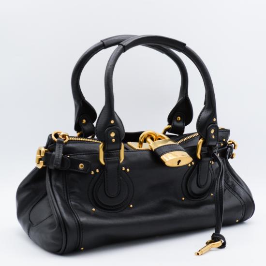 26FW 끌로에 토트백 CH25WS802P75 001 Black - CHLOE