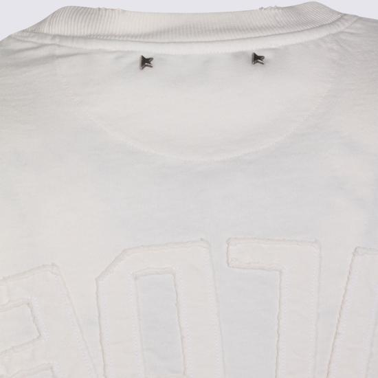 26FW 골든구스 반팔 티셔츠 GUP01873 P00157611560 HERITAGE WHITE - GOLDEN GOOSE