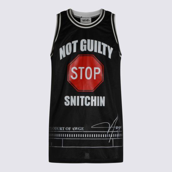 26SS AWGE 민소매 티셔츠 AS6SMH02BP T2217999 Black