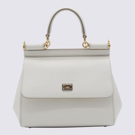 26FW 돌체앤가바나 미디움 시실리 핸드백 BB6003 B100180001 Bianco