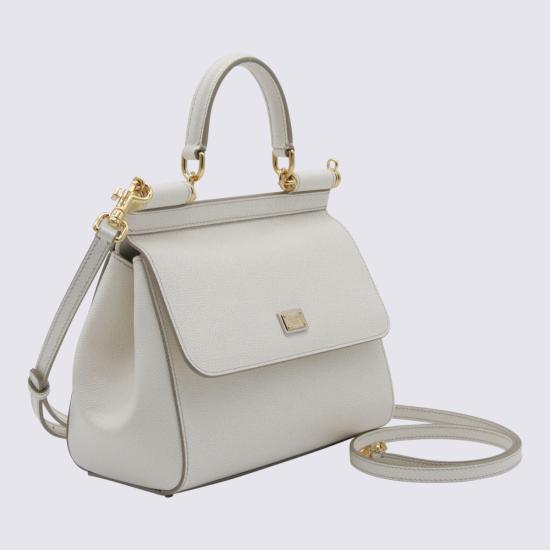 26FW 돌체앤가바나 미디움 시실리 핸드백 BB6003 B100180001 Bianco - DOLCE & GABBANA