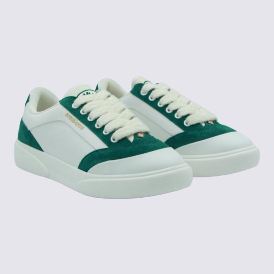 26FW 카사블랑카 스니커즈 APF26SNK025 02M WHITE GREEN - CASABLANCA