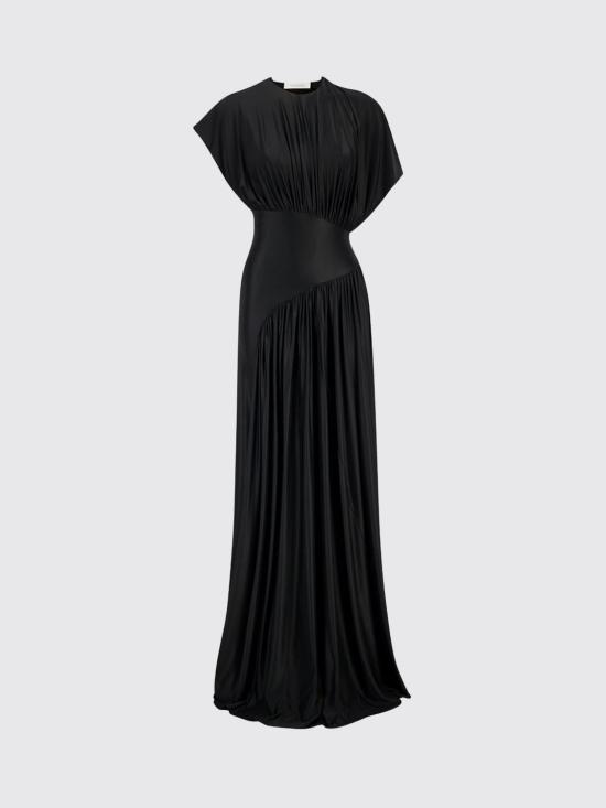 26SS 파코라반 롱 원피스 26PJRO245VI0267 P001 Black - PACO RABANNE
