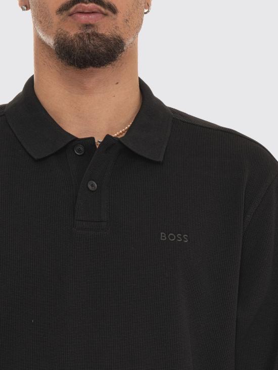 26SS 보스 폴로 티셔츠 50520710 001 Black - BOSS