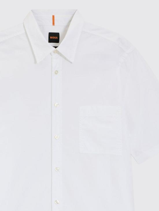 26SS 보스 반팔 셔츠 50537331 100 White - BOSS