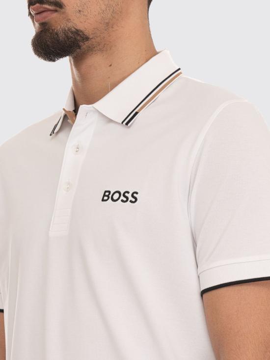 26SS 보스 폴로 티셔츠 50469102 103 White - BOSS