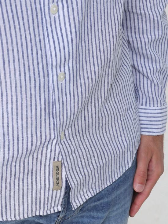 26SS 울리치 긴팔 셔츠 CFWOSI2015MRUT3977 31010 Blue - WOOLRICH