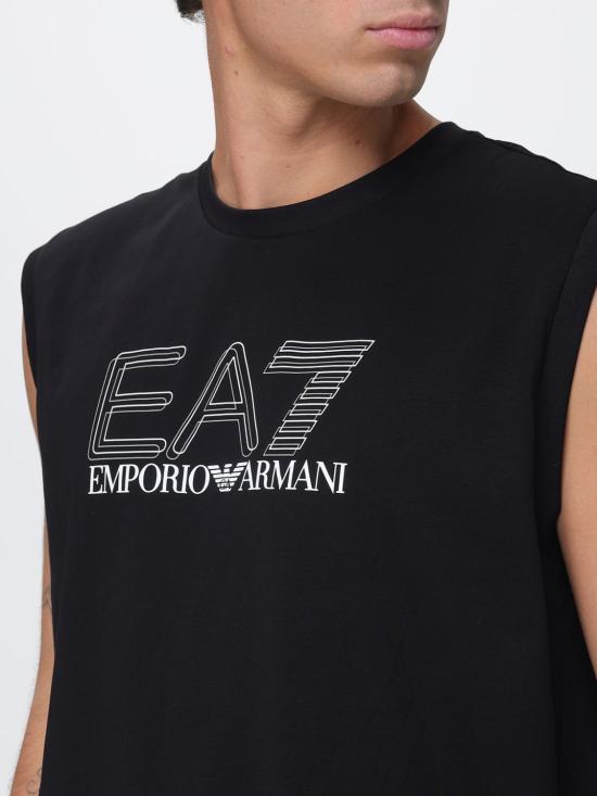 26SS 엠포리오 아르마니 민소매 티셔츠 7M001306AF10375 UC001 Black - EMPORIO ARMANI