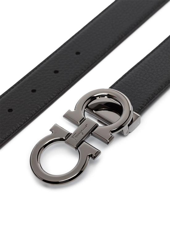 26SS 살바토레 페라가모 가죽 벨트 679710 689134022 Black - SALVATORE FERRAGAMO