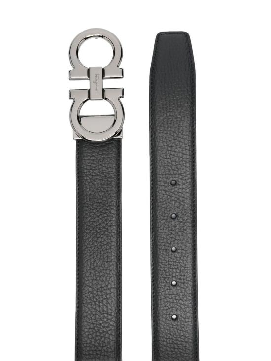 26SS 살바토레 페라가모 가죽 벨트 679710 687611015 Black - SALVATORE FERRAGAMO