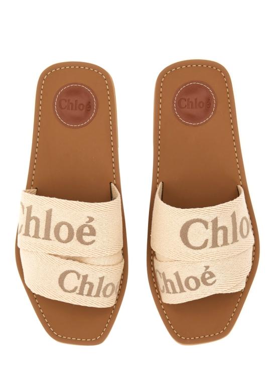 26FW 끌로에 뮬/슬리퍼 C23U188EF 26Y IVORY - CHLOE