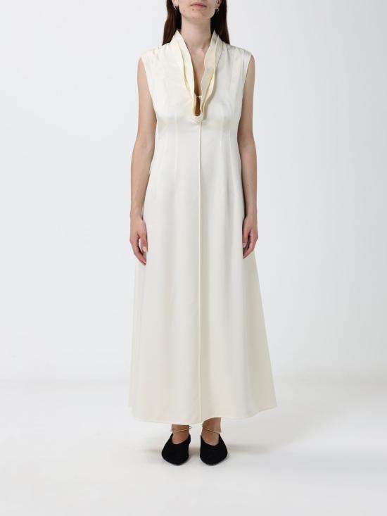 26SS 질샌더 롱 원피스 J02CT0554J76018 109 Ivory