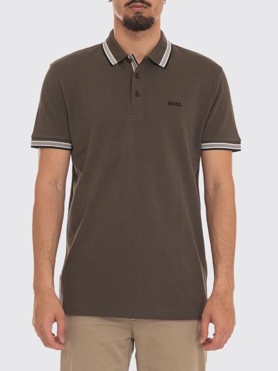 26SS 보스 폴로 티셔츠 50469055 297 Brown