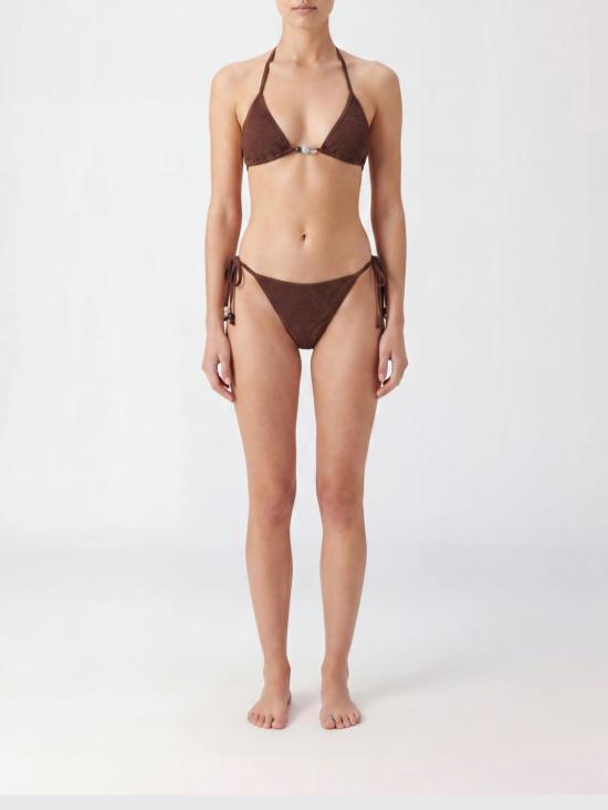 26SS 훈자 지 비키니 수영복 BGINA BDDMETALLICCHOCOLATE Brown