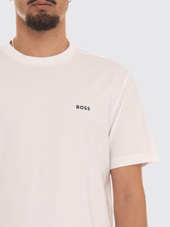 26SS 보스 반팔 티셔츠 50506373 100 White - BOSS