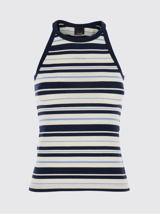 26SS 핑코 민소매 티셔츠 107309A3H4 GVE Multicolor - PINKO