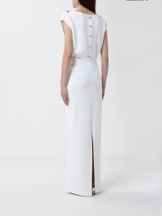 26SS 엘리자베타프랜치 롱 원피스 AM30B62E2 360 Ivory - ELISABETTA FRANCHI