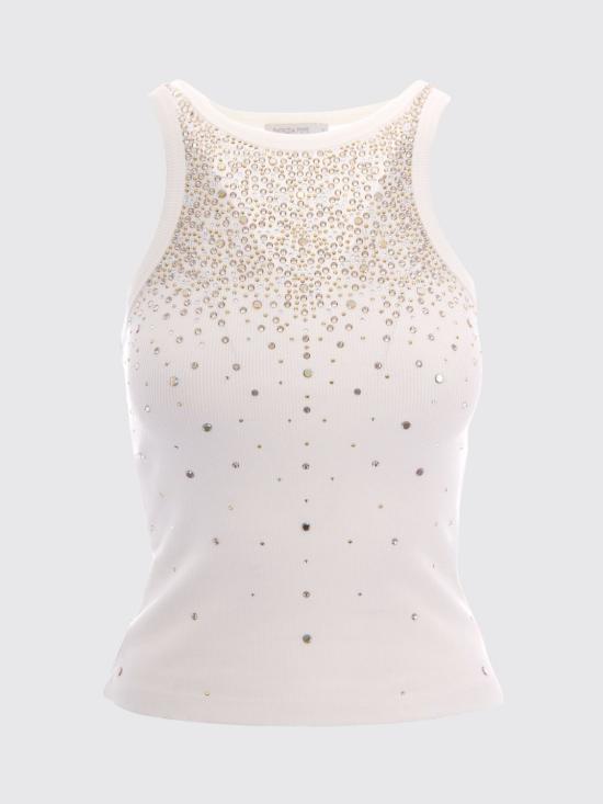 26SS 파트리지아페페 탑 2M4534J412 W146 White - PATRIZIA PEPE