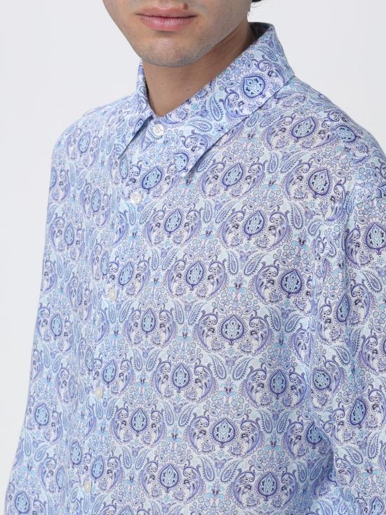 26SS 페닌슐라 긴팔 셔츠 P26SSH001 VB02 Gnawed Blue - PENINSULA