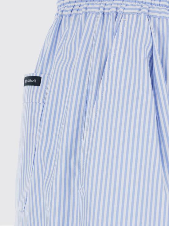 26SS 돌체앤가바나 스트레이트 팬츠 FTDLFTFR536 S8051 Gnawed Blue - DOLCE & GABBANA
