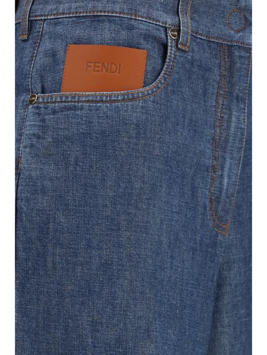 26FW 펜디 데님 팬츠 FLP863AW8H F0QB0 LIGHT BLUE - FENDI
