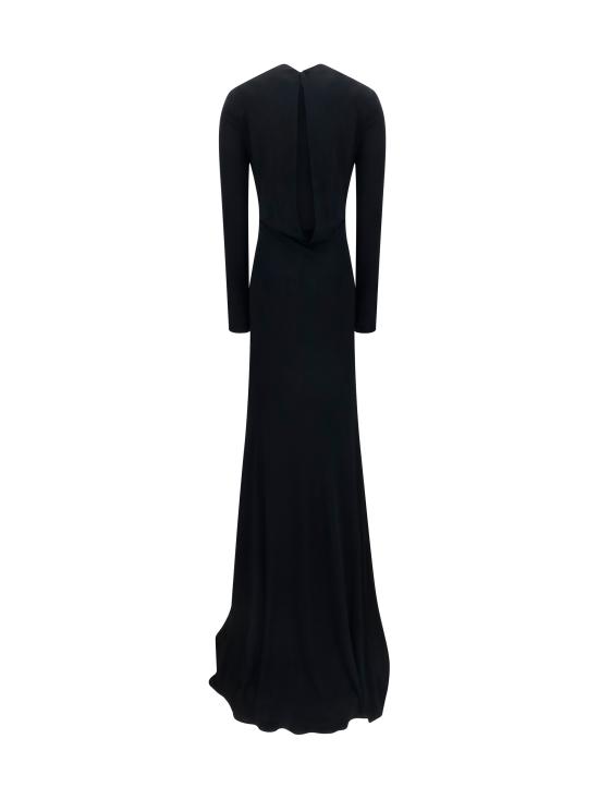 26FW 톰포드 롱 원피스 ABJ906FAX162 NAA BLACK - TOMFORD