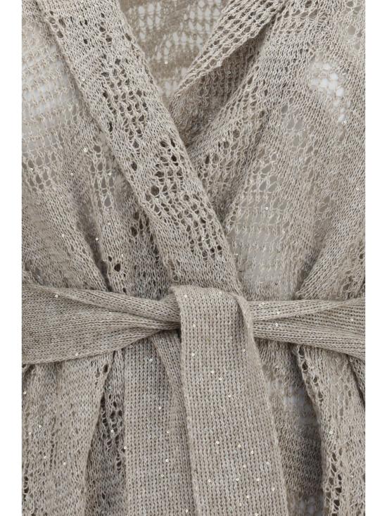 26SS 브루넬로 쿠치넬리 대즐링 워터 릴리 가디건 MDT771006 C1600 - BRUNELLO CUCINELLI