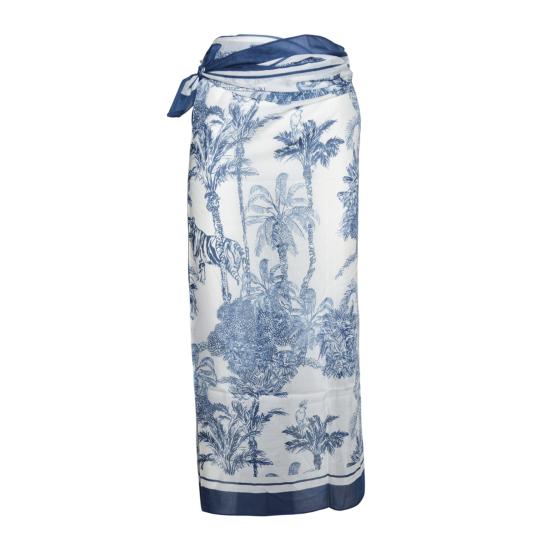 26SS 세인트바쓰 비치용품 TAIT001 09735L01 Bianco azzurro
