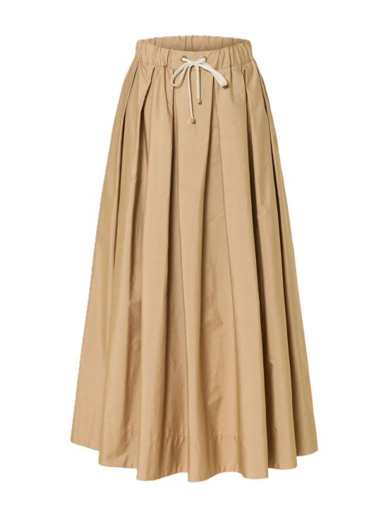 26SS 에스막스마라 롱 스커트 PINETA022 Beige