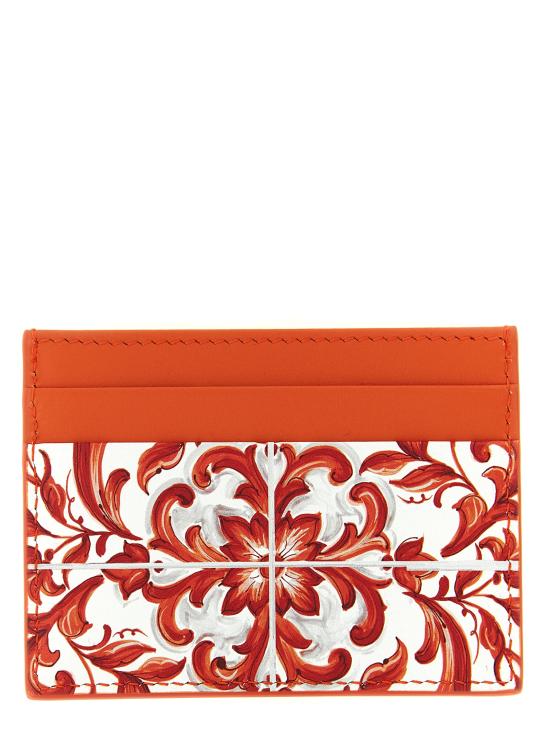 26FW 돌체앤가바나 명함지갑 BI0330AO026IH3TN Orange - DOLCE & GABBANA