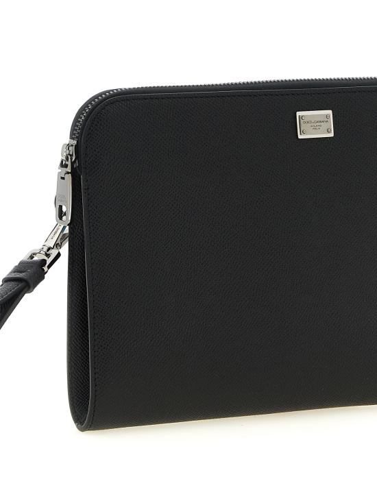 26FW 돌체앤가바나 알파인 시실리 클러치 백 BM2528BG66280999 Black - DOLCE & GABBANA