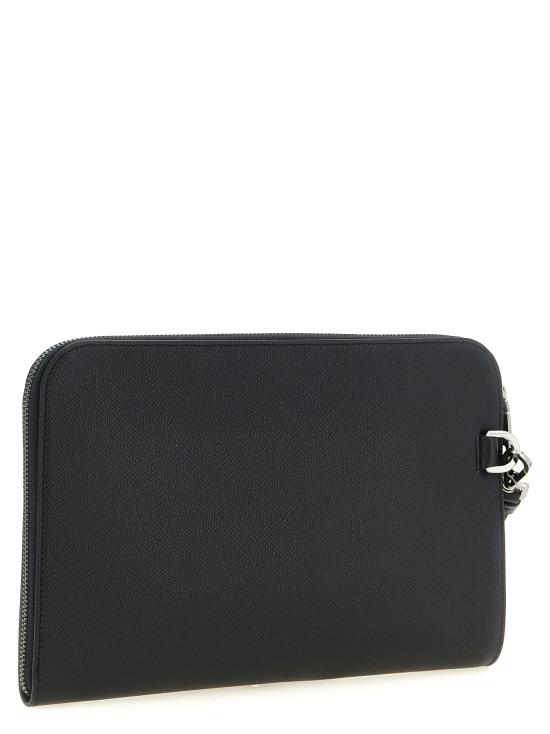 26FW 돌체앤가바나 알파인 시실리 클러치 백 BM2528BG66280999 Black - DOLCE & GABBANA