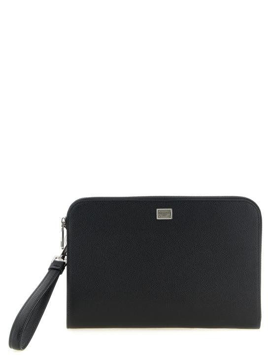 26FW 돌체앤가바나 알파인 시실리 클러치 백 BM2528BG66280999 Black