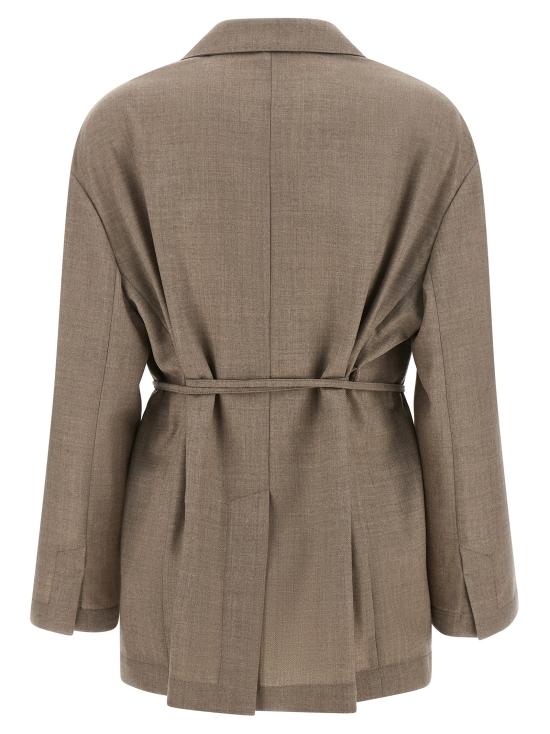 26FW 브루넬로 쿠치넬리 수트 자켓 MG5507433PC1418 Beige - BRUNELLO CUCINELLI