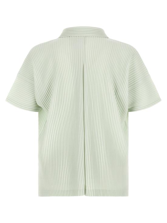 26SS 옴므 플리세 이세이 미야케 반팔 셔츠 HP66JJ05160 Green - HOMME PLISSE' ISSEY MIYAKE