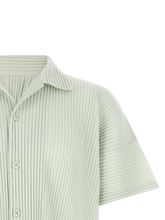 26SS 옴므 플리세 이세이 미야케 반팔 셔츠 HP66JJ05160 Green - HOMME PLISSE' ISSEY MIYAKE