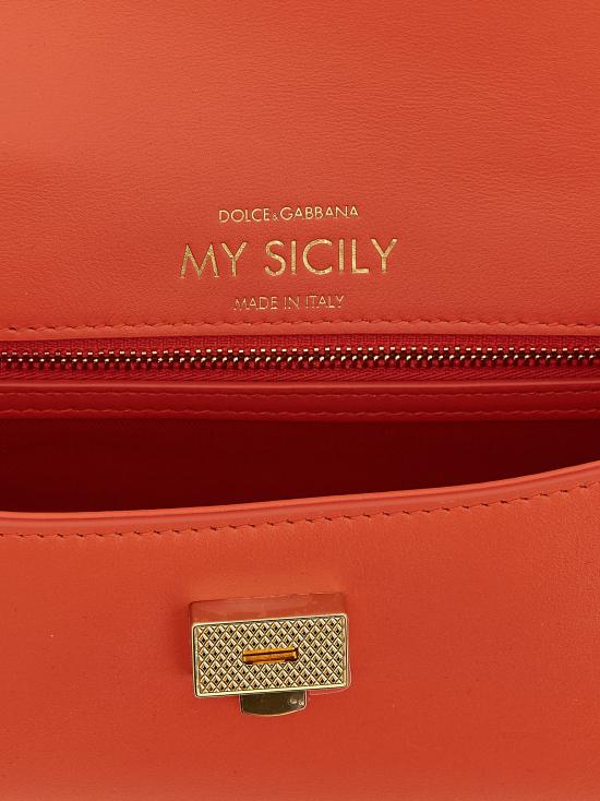 26FW 돌체앤가바나 마이 시실리 핸드백 BB7864B732181166 Orange - DOLCE & GABBANA