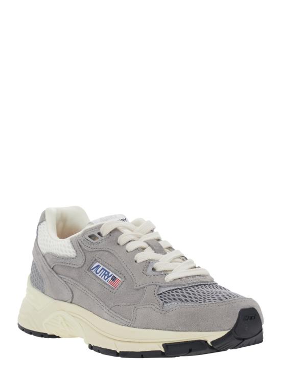 26FW 오트리 HYPERWAY 하이퍼웨이 스니커즈 HYLWUM15PLUMBEOMARSHMALLOW Grey - AUTRY