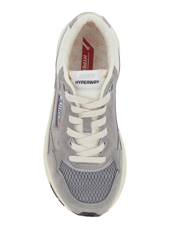 26FW 오트리 HYPERWAY 하이퍼웨이 스니커즈 HYLWUM15PLUMBEOMARSHMALLOW Grey - AUTRY