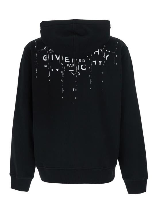 26FW 지방시 후드 티셔츠 BMJ0NJ3YU8001 Black - GIVENCHY